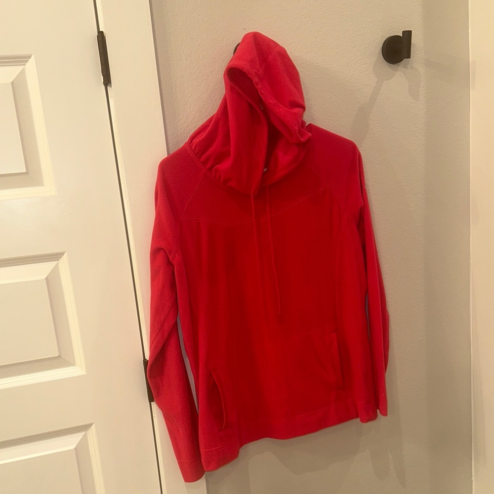 GUC Women's Columbia Brand Vibrant Pink Hoodie Sweatshirt Size L Large